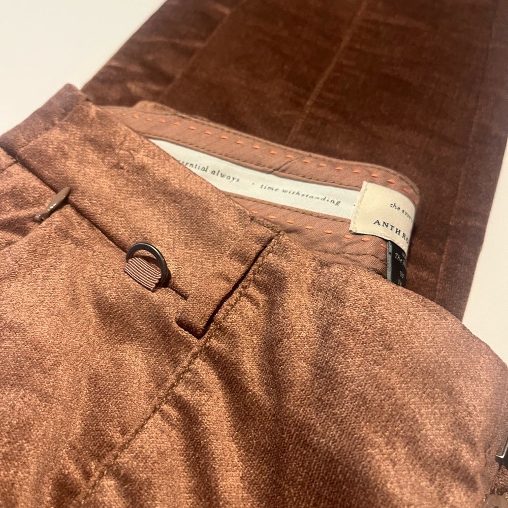 Anthropologie Corduroy Pants in Rich Brown